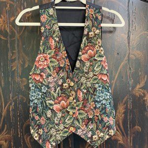 Vintage Floral Vest